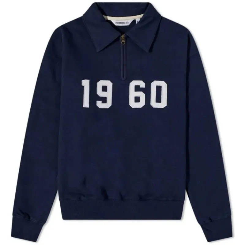 Uniform Bridge Streetwear Casual Sweatshirt Pria navy photo 1