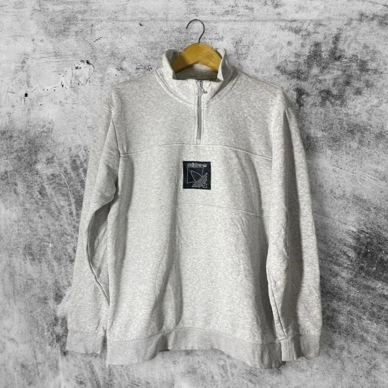 Adidas Casual Sweatshirt Pria silver photo 1