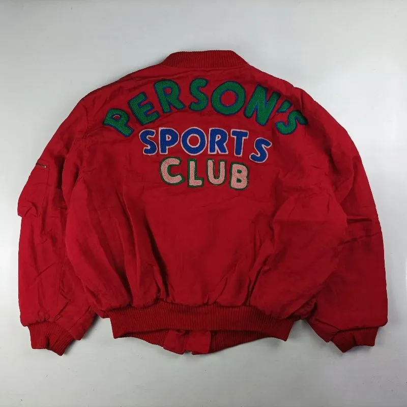 Casual Bomber jacket Pria red photo 1