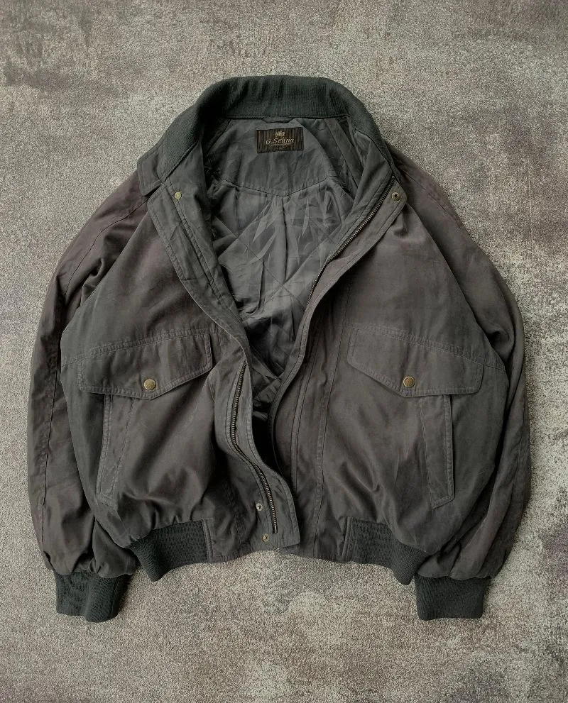 Vintage Harrington jacket Pria gray photo 1