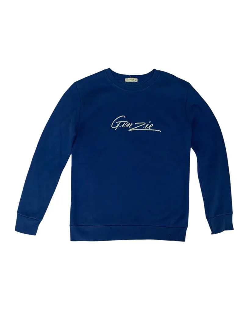 Vintage Casual Sweater Pria blue photo 1