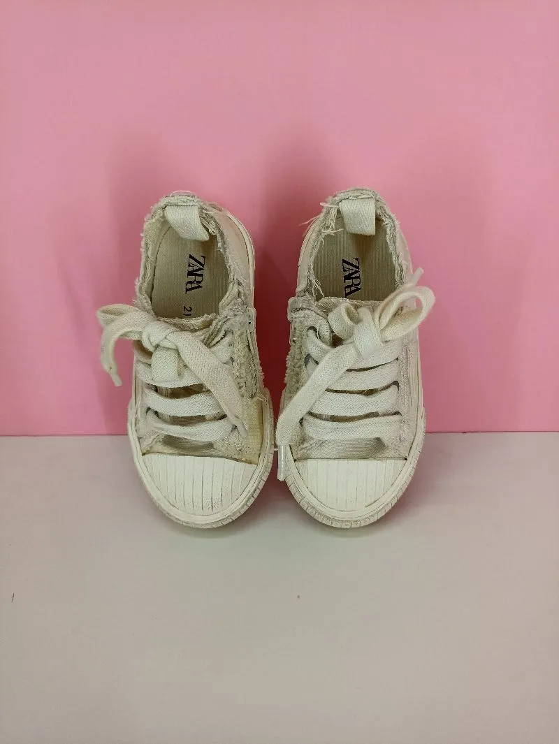 ZARA Streetwear Sneakers Kids cream photo 1