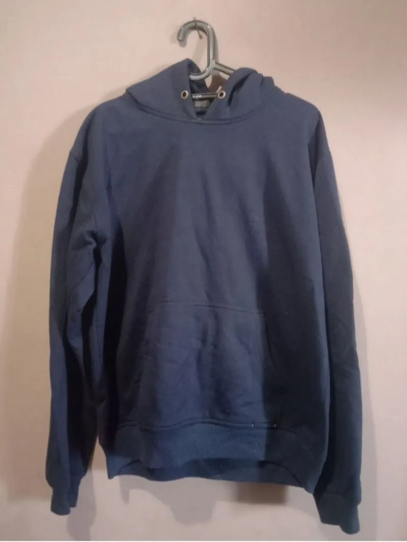 Casual Hoody Pria navy photo 1