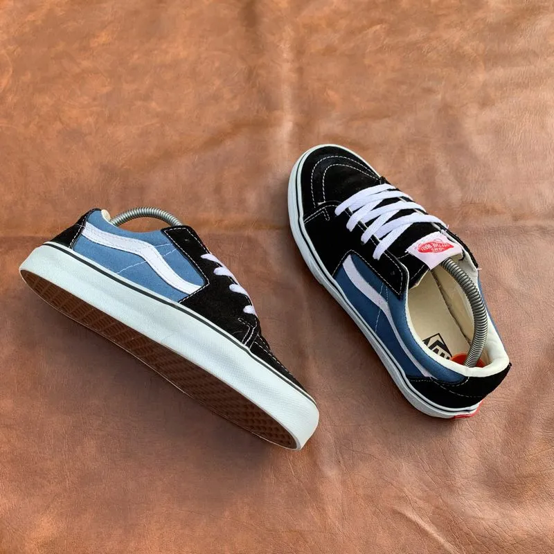 VANS Streetwear Sneakers Pria white blue photo 1