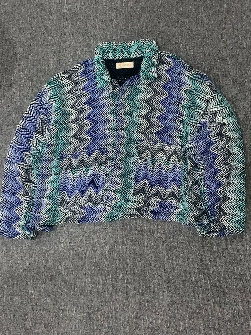 Y2K Emo Cardigan Wanita multicolor photo 1