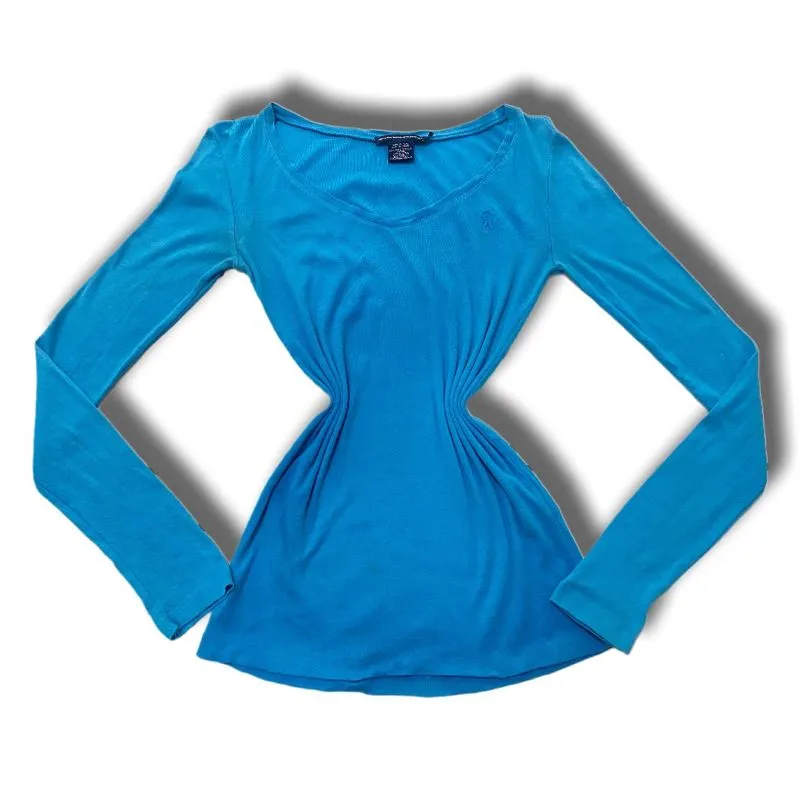 Polo Ralph Lauren Y2K Casual T-shirt Wanita blue photo 1
