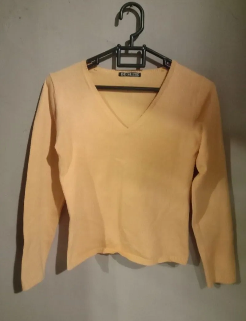 Minimalist Blouse Wanita orange photo 1