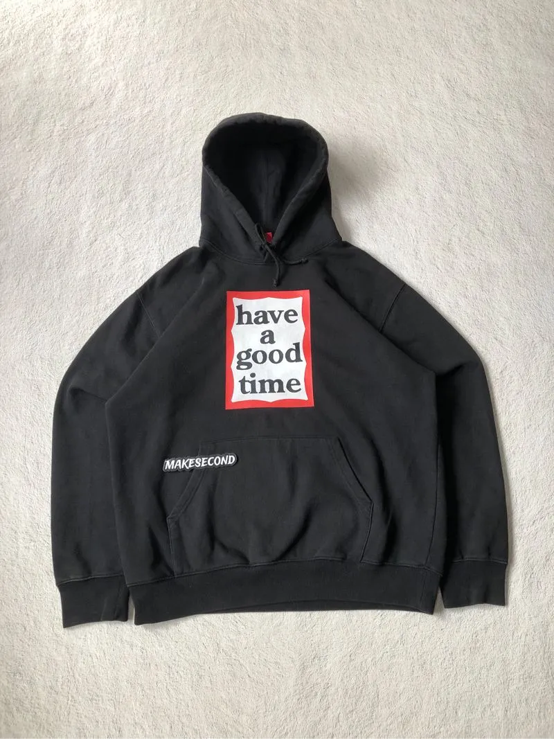 have a good time Streetwear Skater Hoody Pria black photo 1