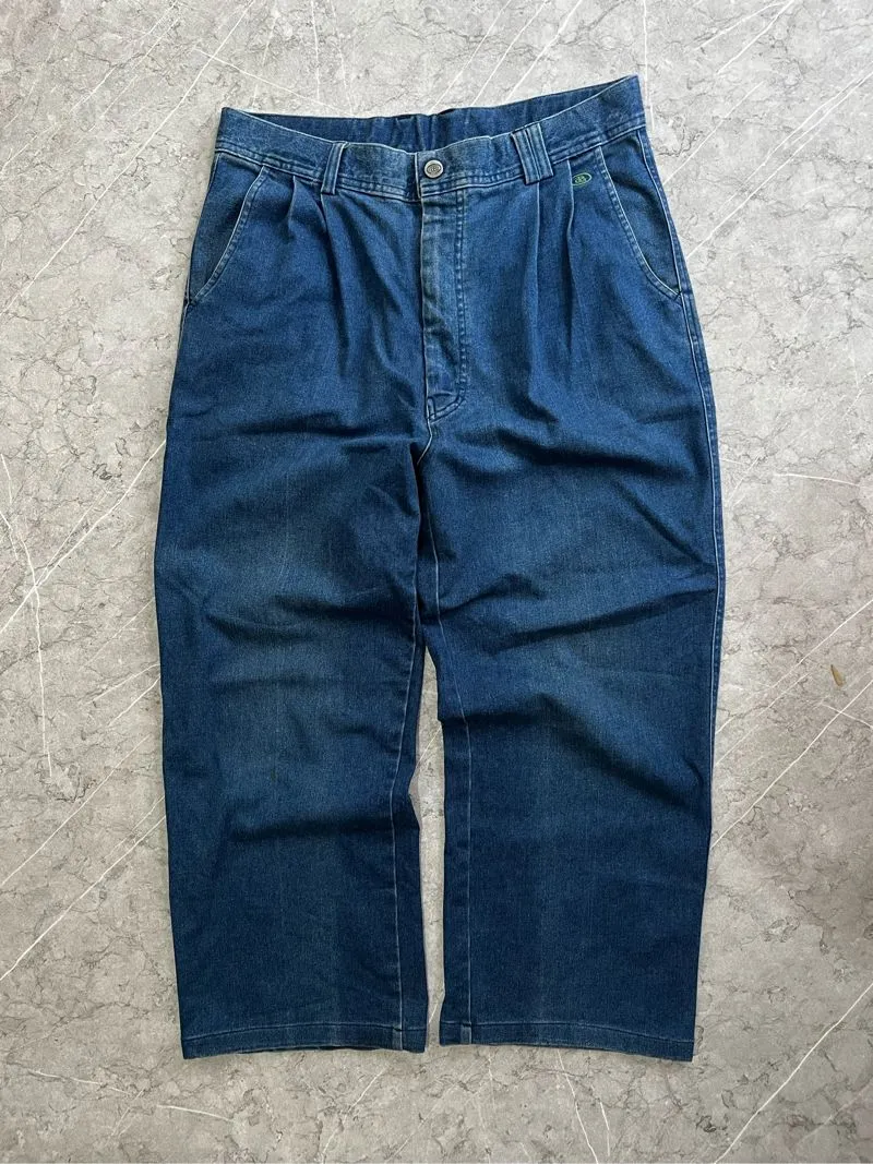 Streetwear Skater Jeans Pria navy photo 1