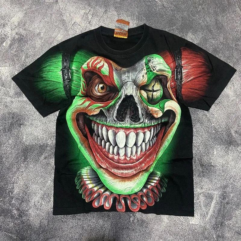 Hard Rock Cafe Vintage Y2K T-shirt Pria green black photo 1