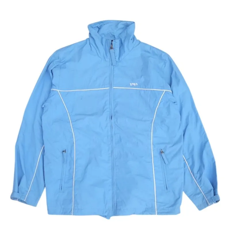 Y2K Windbreaker Wanita blue photo 1