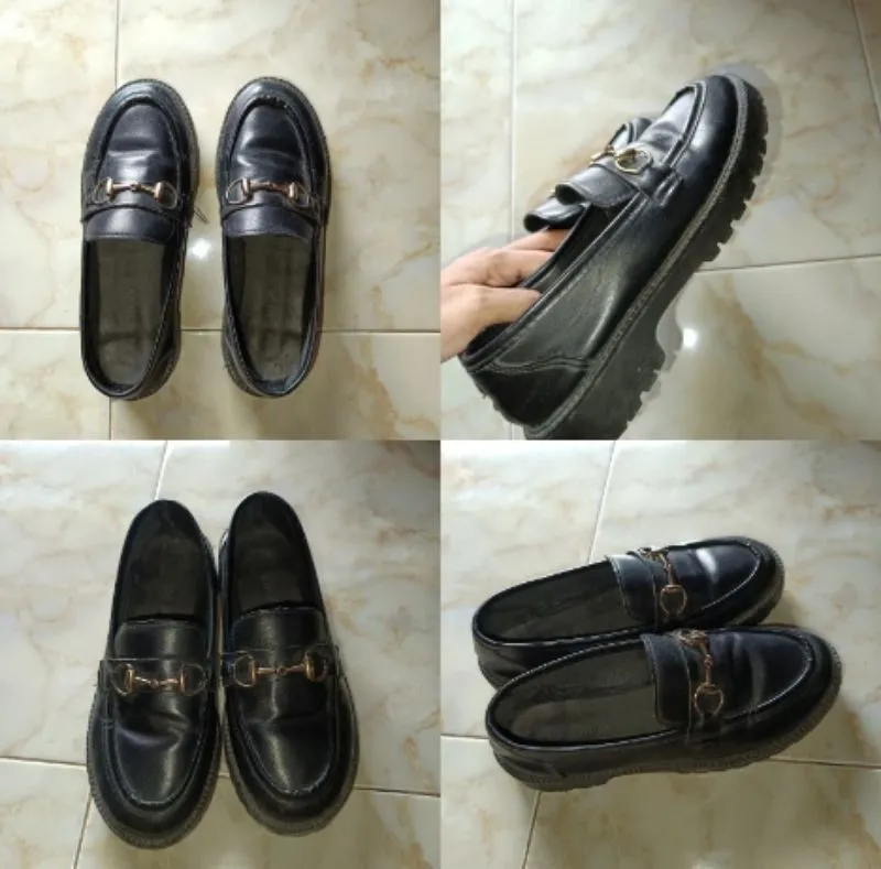 Y2K Indie Boots Wanita black photo 1