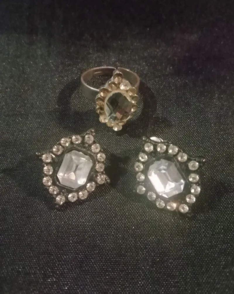 Casual Jewellery Wanita white black photo 1
