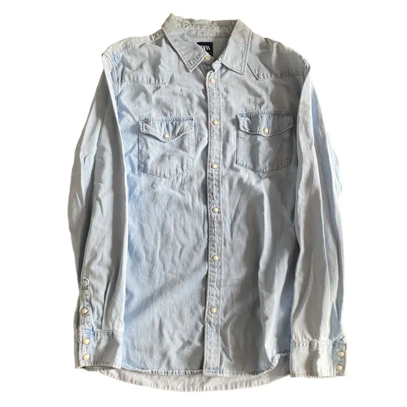 ZARA Streetwear Casual Shirt Wanita multicolor photo 1