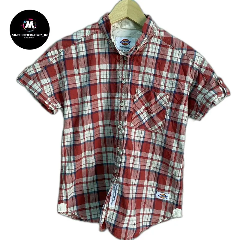 Dickies Casual Casual shirt Pria red photo 1