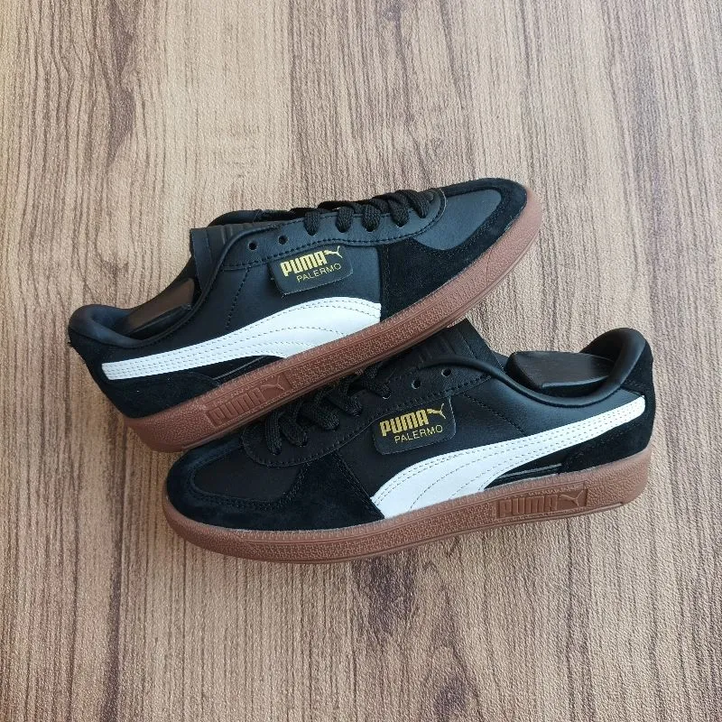 Puma Emo Casual Sneakers Wanita white black photo 1