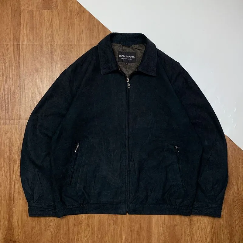 Casual Reworked Harrington jacket Pria black photo 1