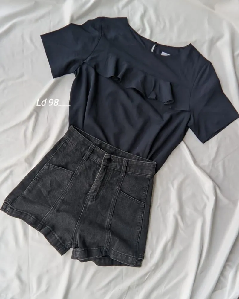 Casual Blouse Wanita navy photo 1