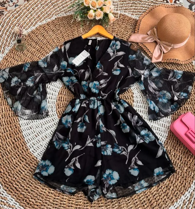 Luxury Jumpsuit Wanita black photo 1