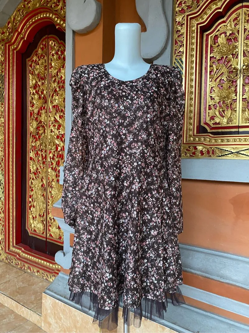 Casual Casual dress Wanita multicolor photo 1