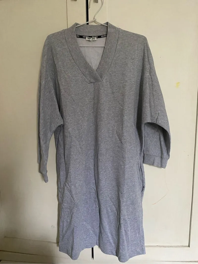 Kenzo Casual Casual dress Wanita gray photo 1
