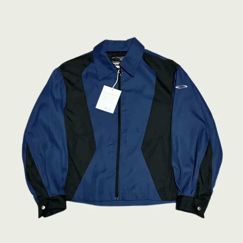 MUSINSA STANDARD Streetwear Y2K Windbreaker Pria black blue photo 1