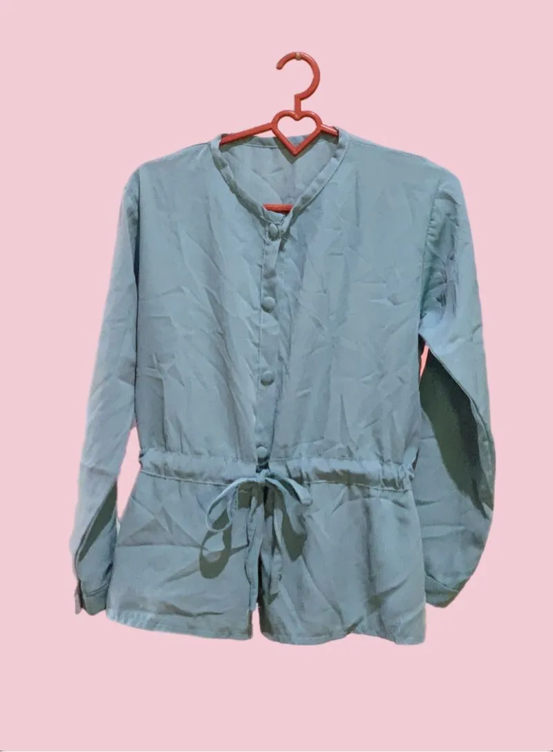 Coquette Casual dress Wanita blue photo 1