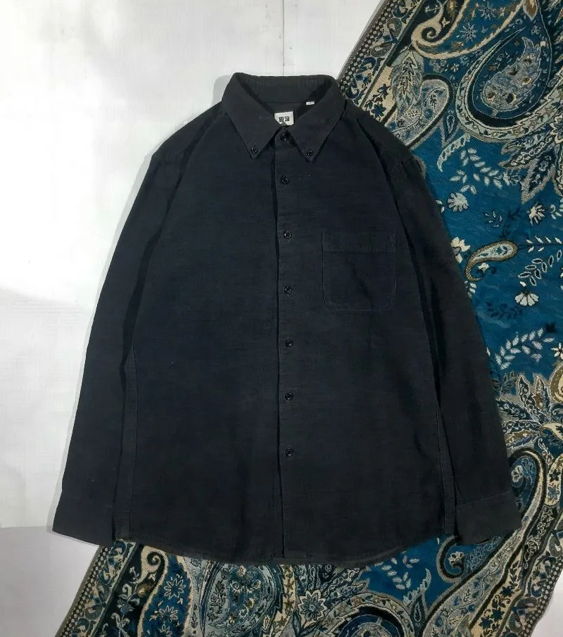 Uniqlo Casual Sweatshirt Pria gray photo 1