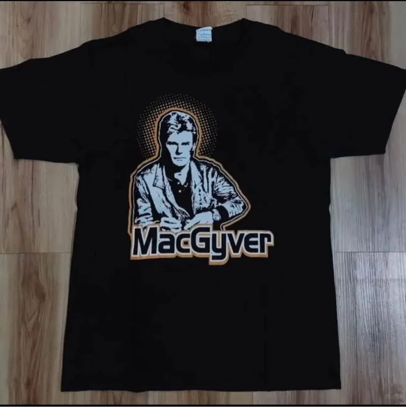 Gildan Casual T-shirt Pria black photo 1