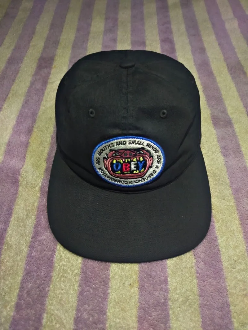 Obey Vintage Y2K Hat Pria black photo 1