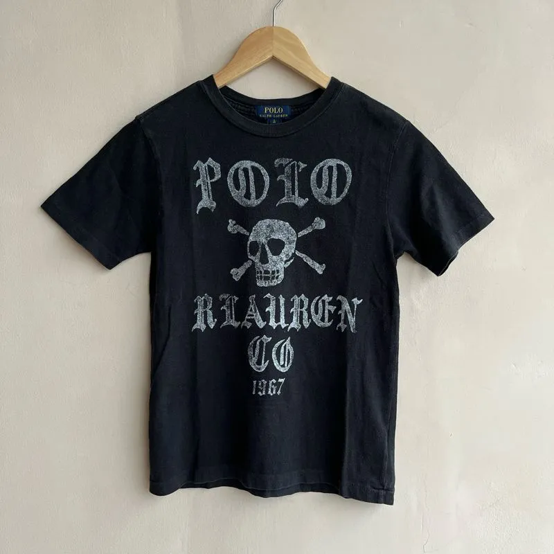 Polo Ralph Lauren Y2K Goth T-shirt Wanita black photo 1