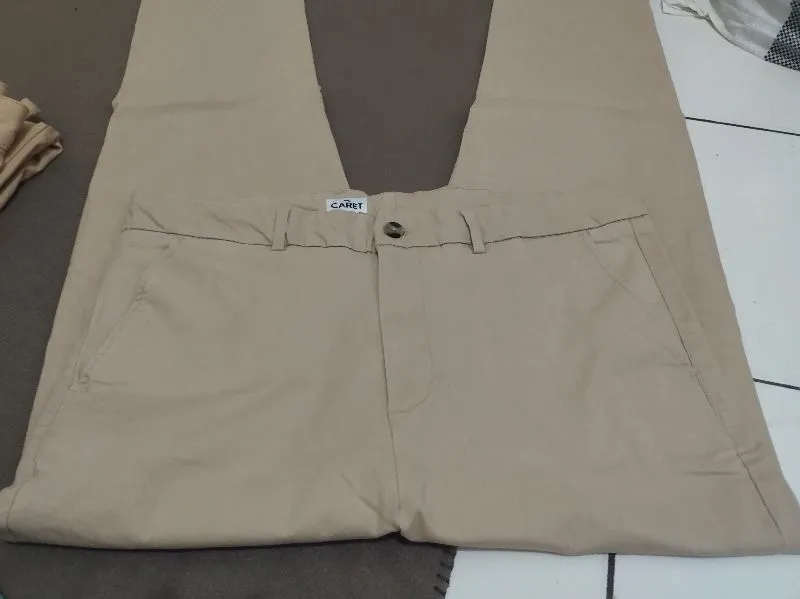 Streetwear Casual pants Pria tan photo 1