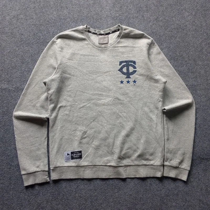 MLB Casual Sweatshirt Pria gray photo 1