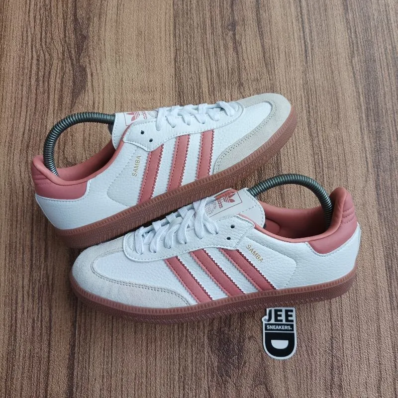 Adidas Indie Casual Sneakers Wanita white pink photo 1