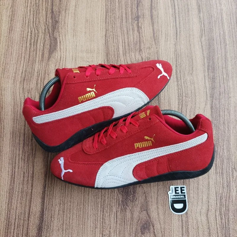 Puma Casual Sneakers Pria white red photo 1