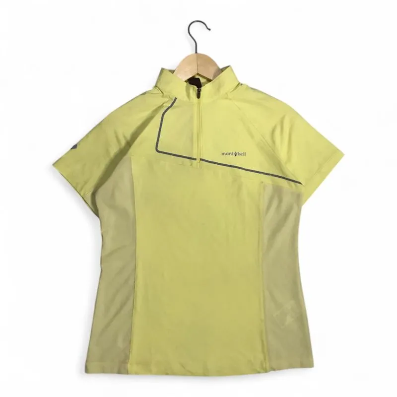 Montbell Biker Sportswear T-shirt Pria khaki gray photo 1