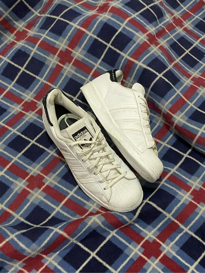 Adidas Streetwear Casual Sneakers Pria white photo 1