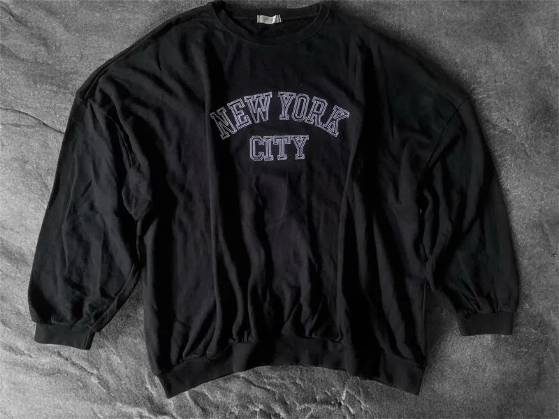 Casual Sweater Wanita black photo 1