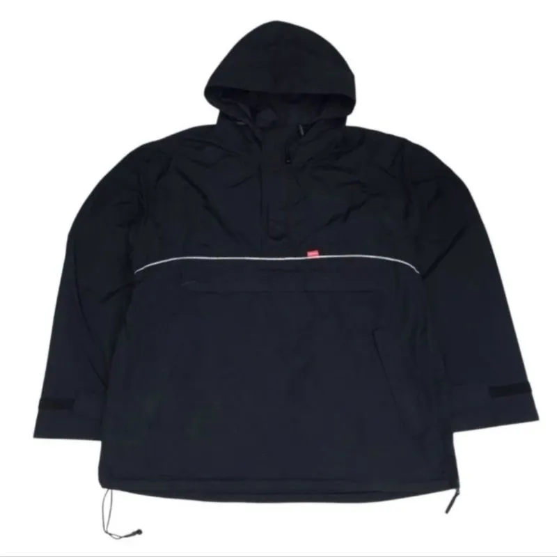 Supreme Streetwear Casual Windbreaker Pria black photo 1
