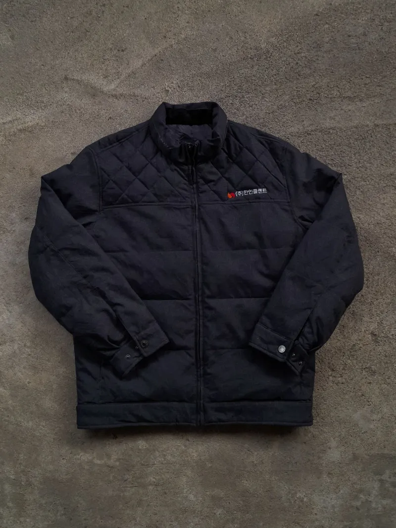 Ziben Casual Puffer jacket Pria black gray photo 1