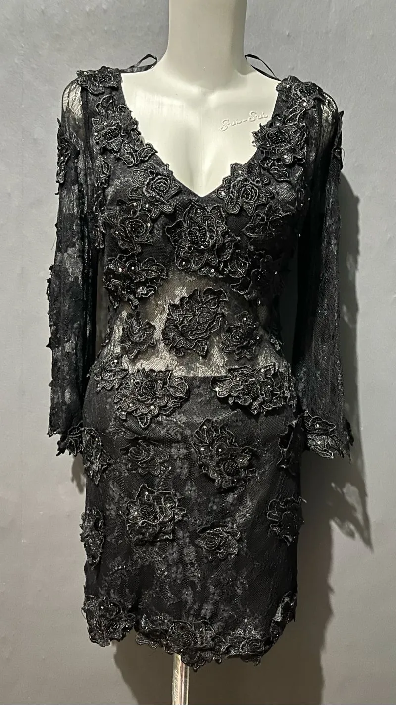 Luxury Prom dress Wanita black photo 1