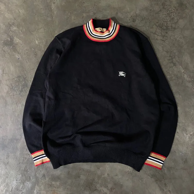Burberry Streetwear Luxury Sweater Wanita black photo 1
