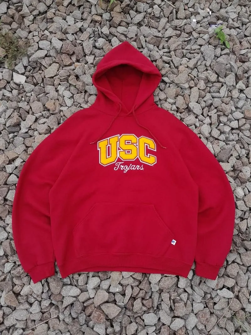 Russell Athletic Vintage Y2K Sweater Pria red photo 1