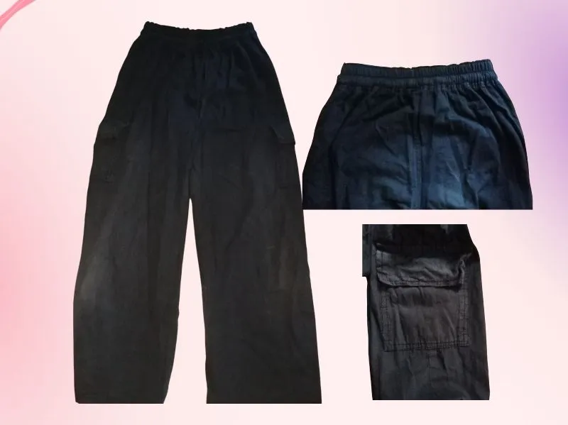Casual Culotte Wanita black photo 1