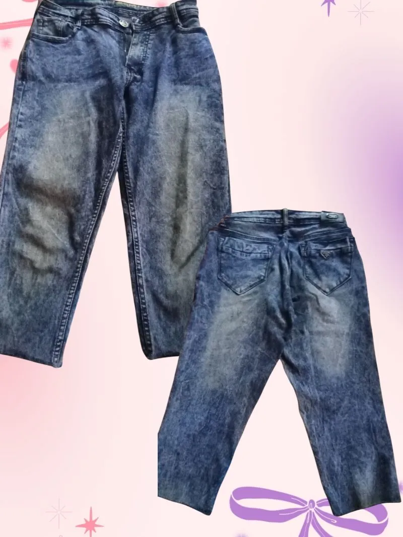 Casual Skinny jeans Wanita navy blue photo 1