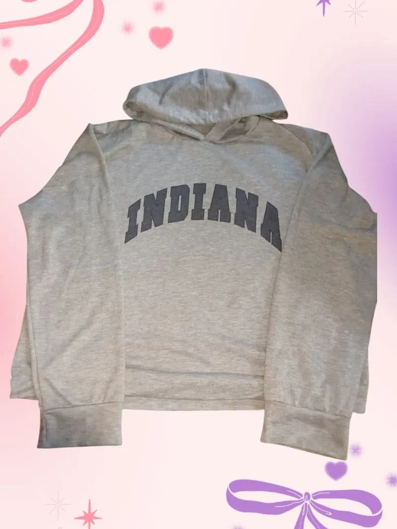 Casual Hoody Wanita gray photo 1