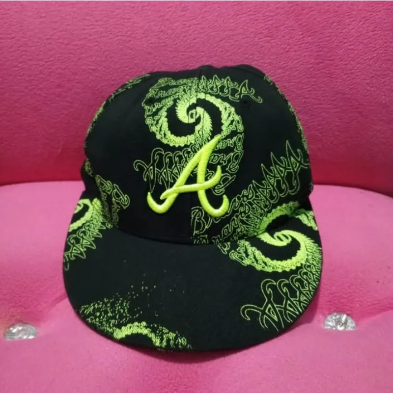 MLB Streetwear Skater Hat Pria green black photo 1
