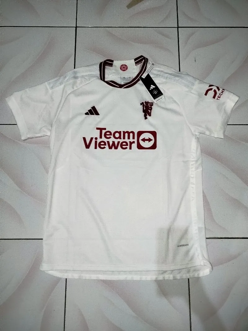 Adidas Sportswear Jersey Pria white red photo 1