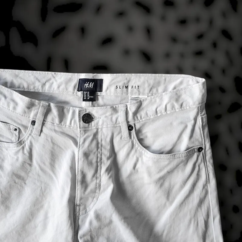 Minimalist Casual Casual pants Pria white photo 1