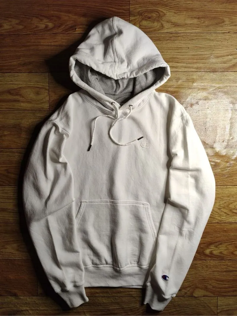 Champion Minimalist Hoody Pria white photo 1